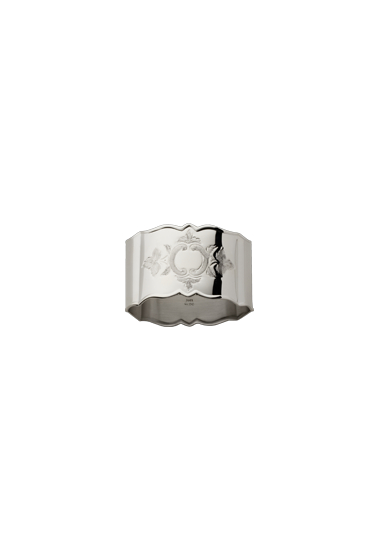 Ostfriesen Knapkin Ring in Silverplate
