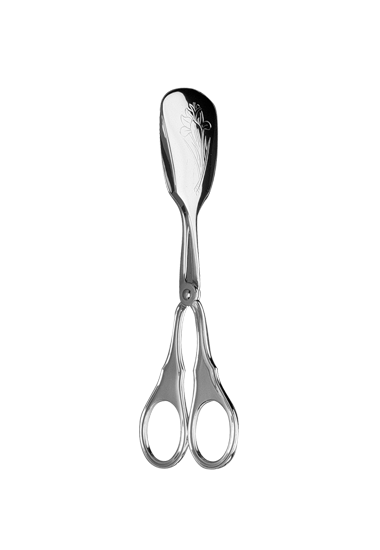 Old Copenhagen Pastry Tongs in Silverplate
