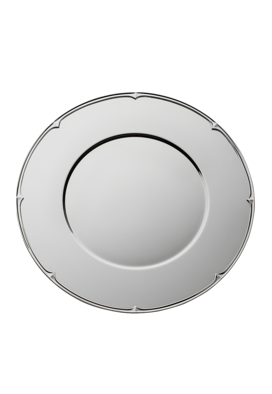 Alta-Faden Plate in Silverplate