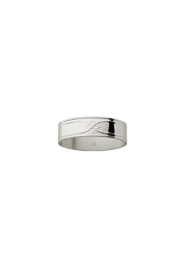 Arcade Knapkin Ring in Sterling