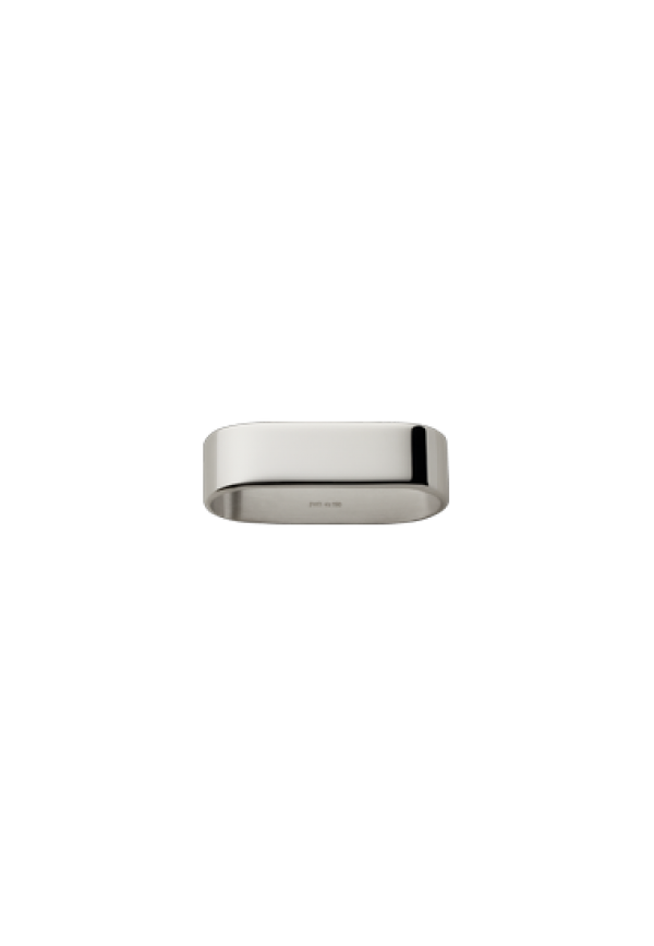 Riva Knapkin Ring in Silverplate