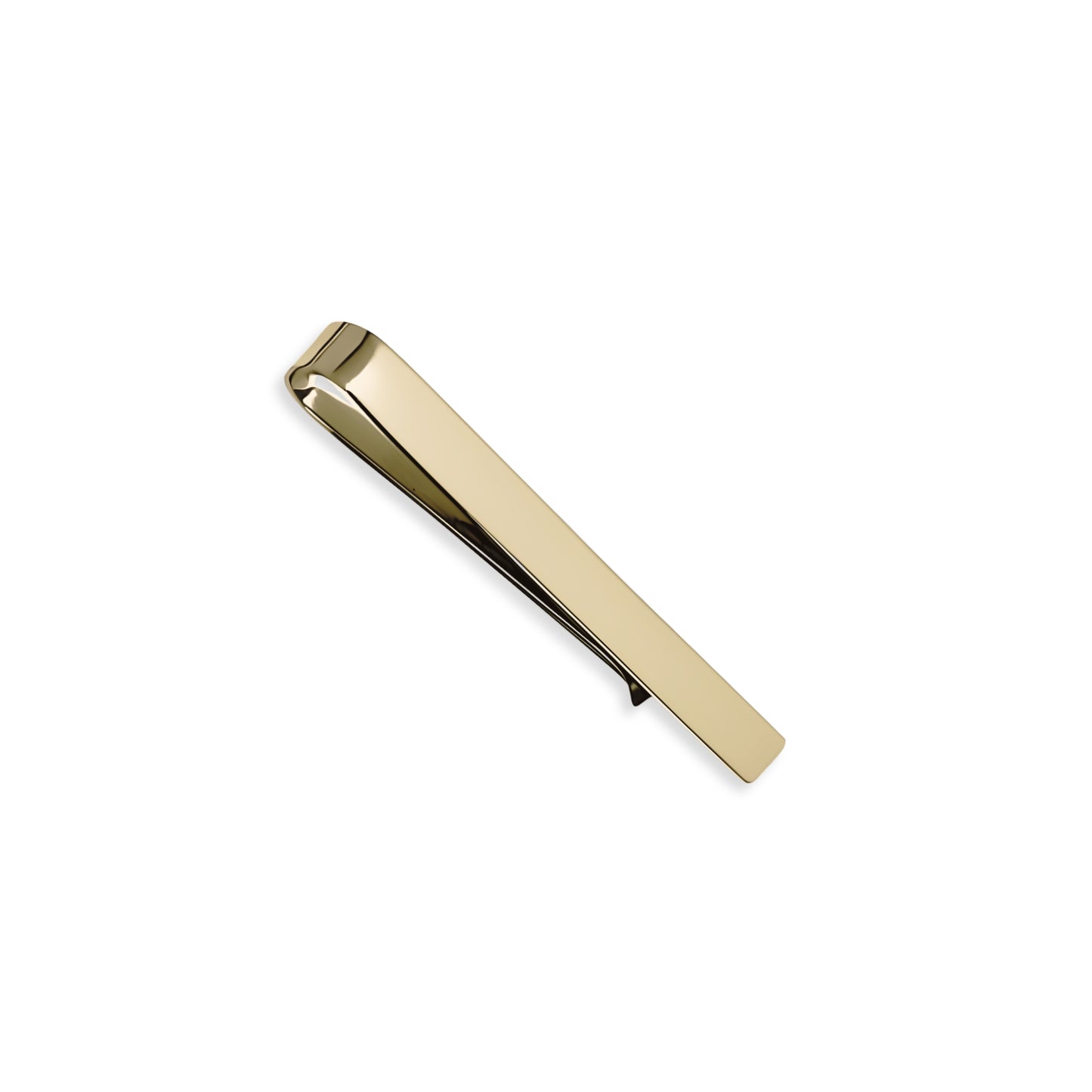 14K Gold Thin Tie Slide