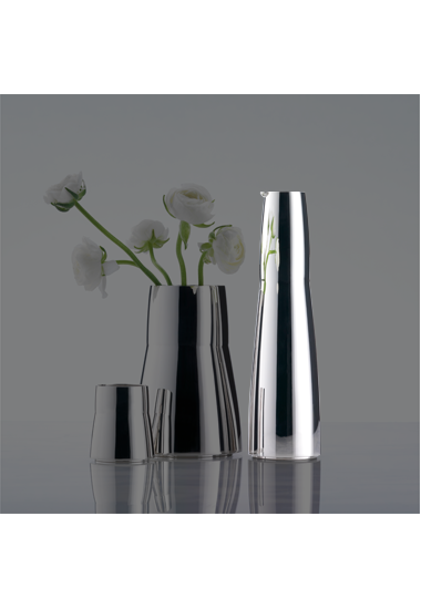 Leon Water Pitcher in Sterling