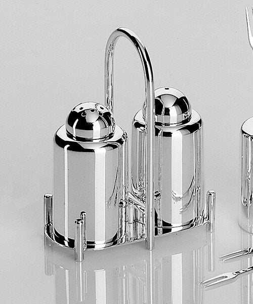 Alta Silverplate Salt and Pepper Set