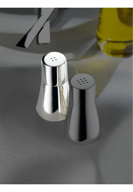 Leon Sterling Silver Salt and Pepper Shakers