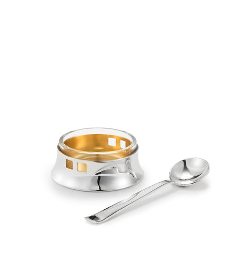 Salt Cellar by Josef Hoffmann in Sterling Silver