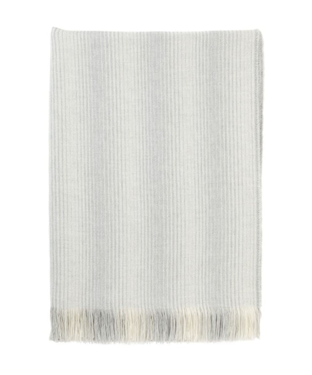 Johnstons Extra Fine Merino Wool Ombre Stripe Sofa Throw