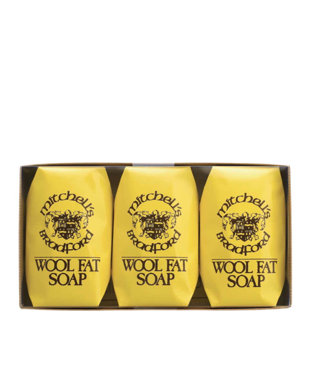 Mitchell's Yellow Soap Box of Three Bars