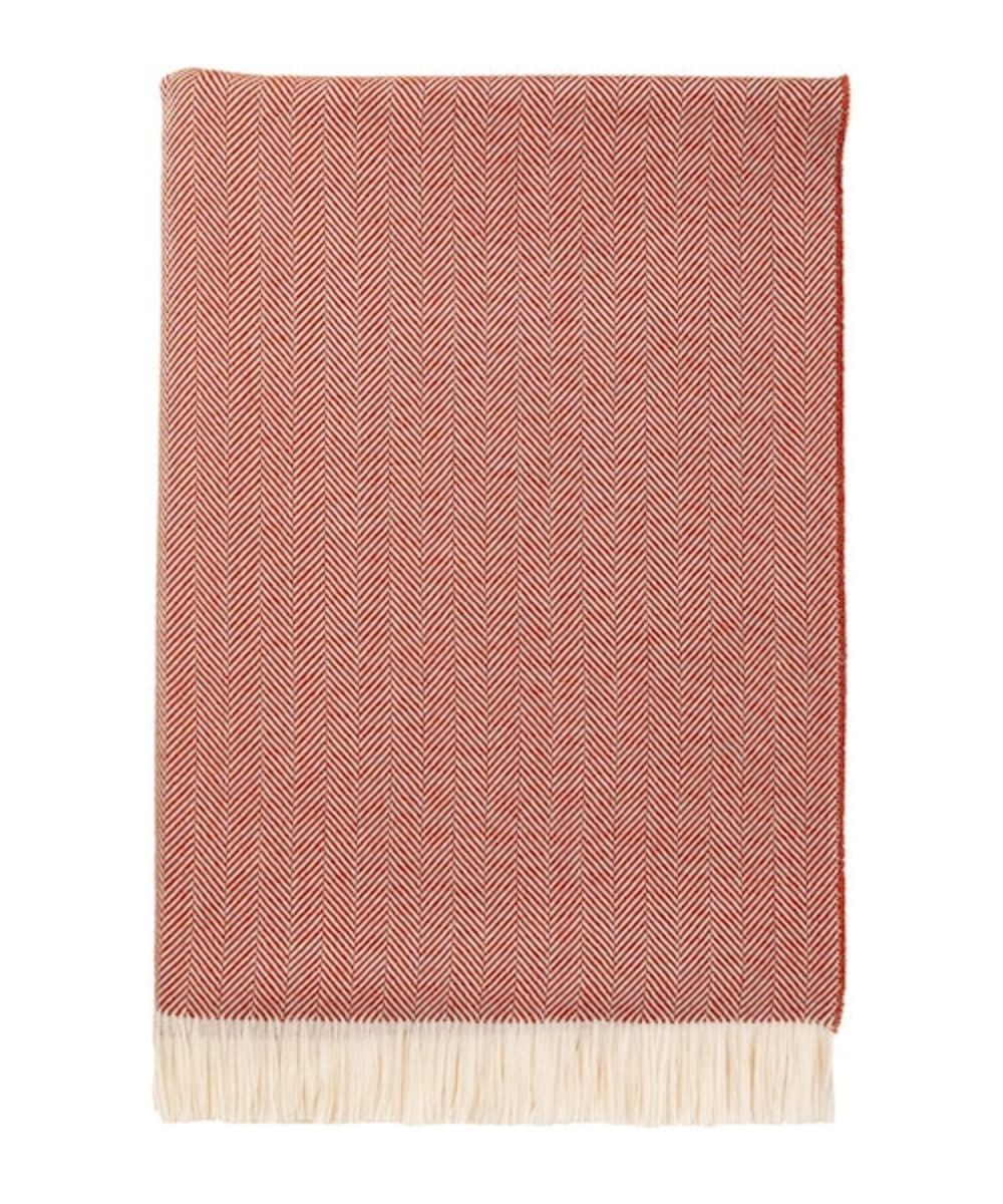 Johnstons Extra Fine Merino Wool Herringbone Sofa Throw