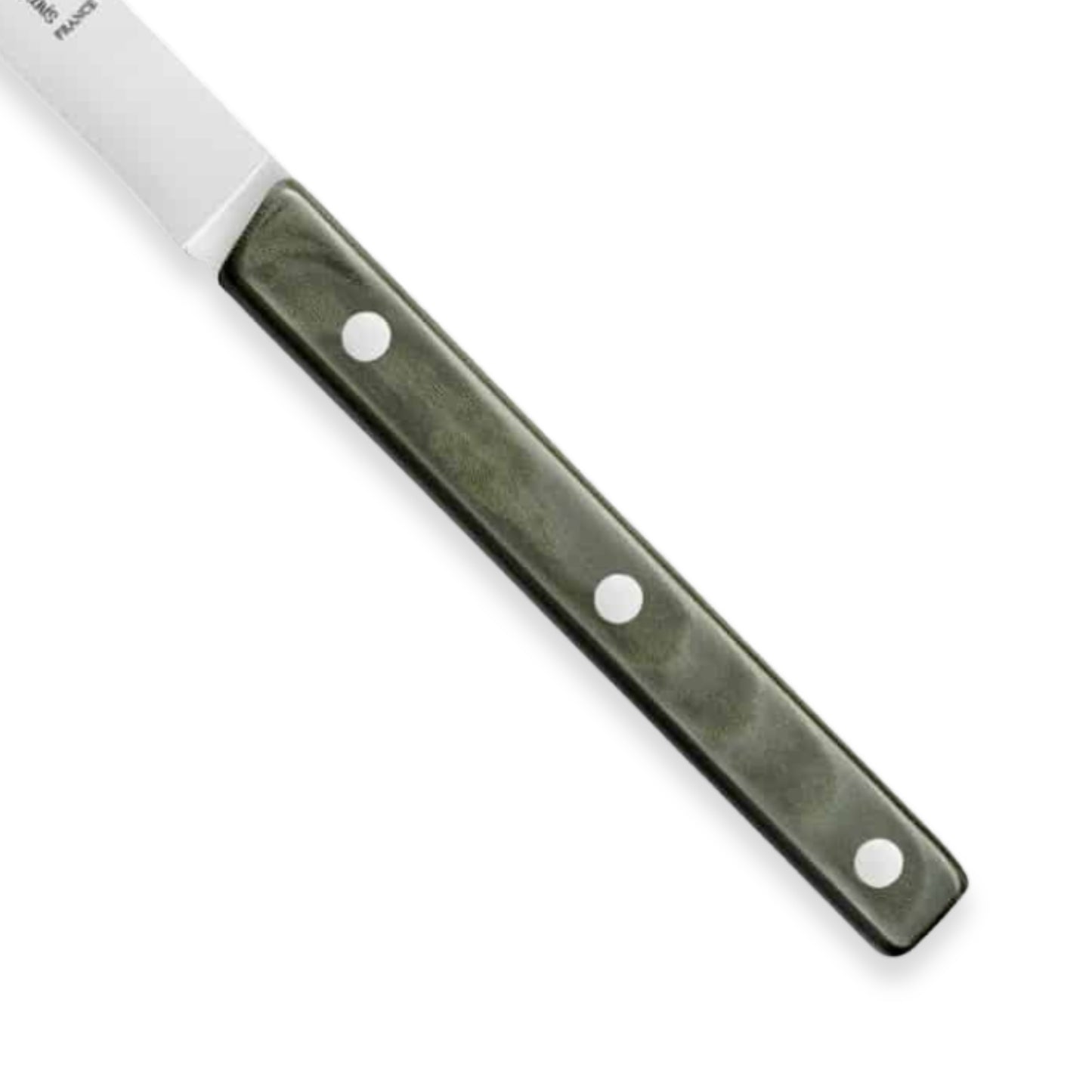 Alain Saint-Joanis Kobe Steak Knives with Mikarta Green Handles (Set of Six)