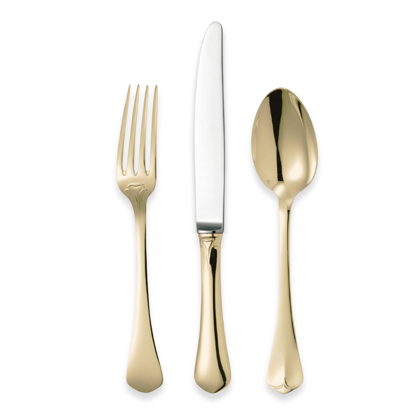 Chambly Deauville Gold Plate Flatware Collection