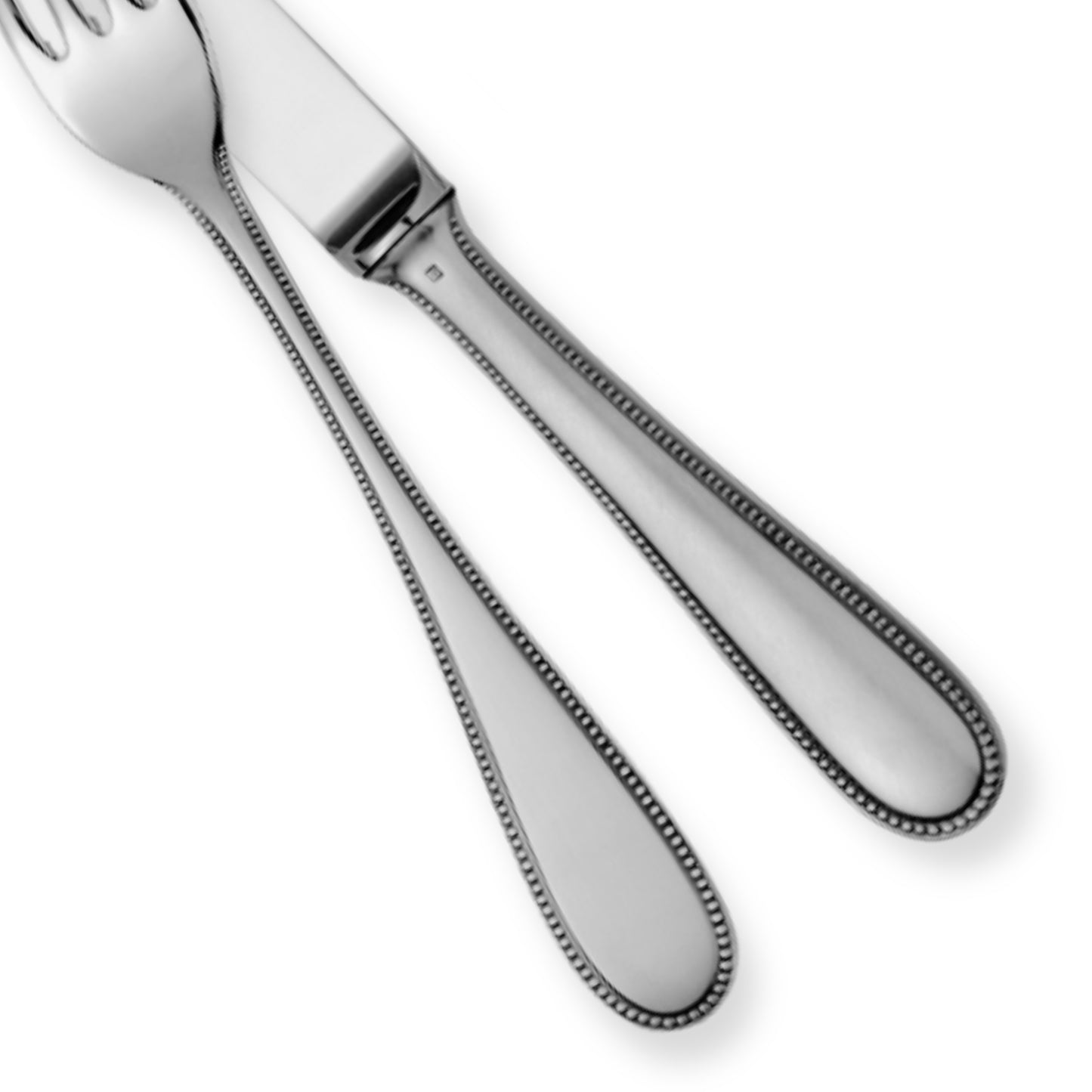 Chambly Perles Matte Silverplate Flatware Collection