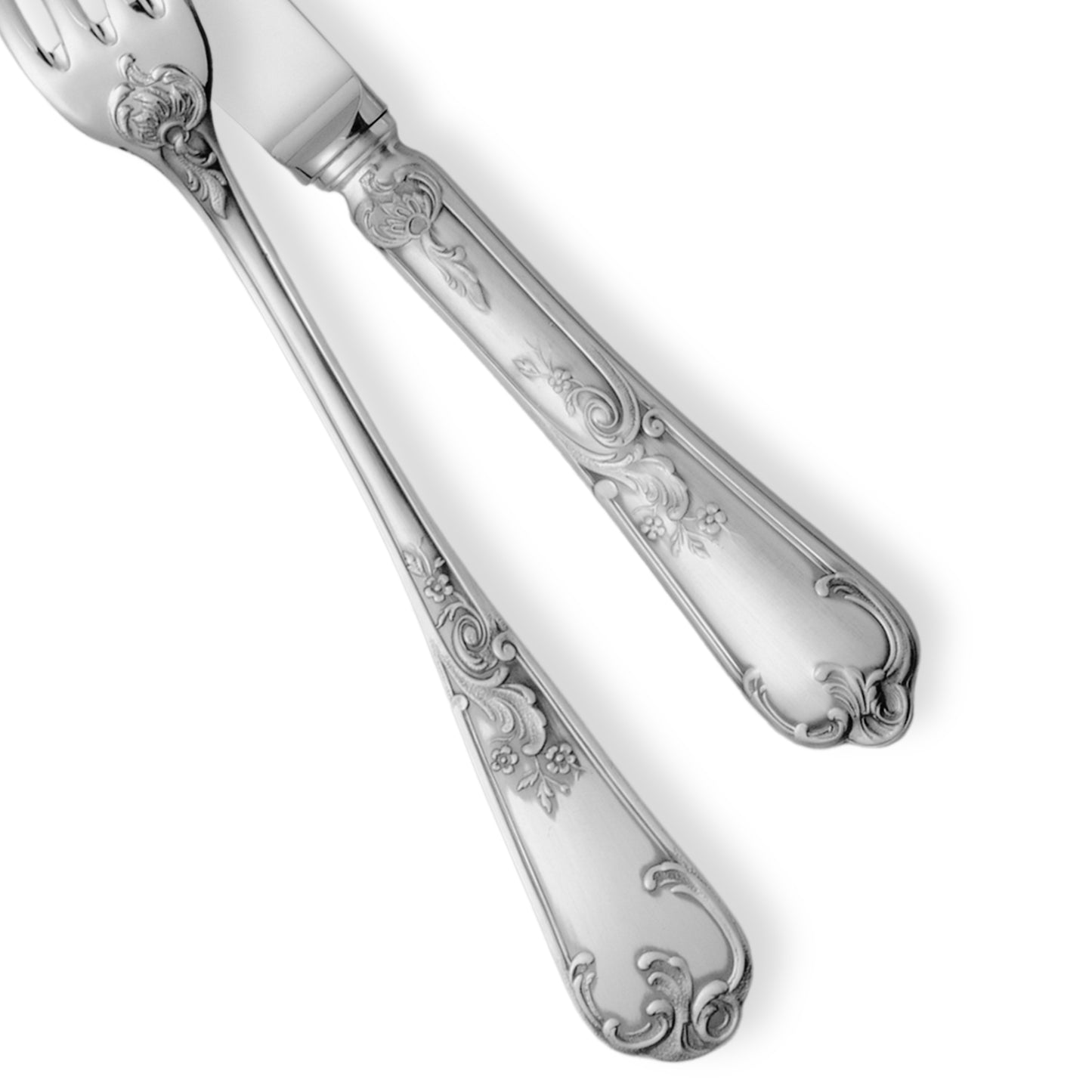 Chambly Régence 23 Matte Silverplate Flatware Collection