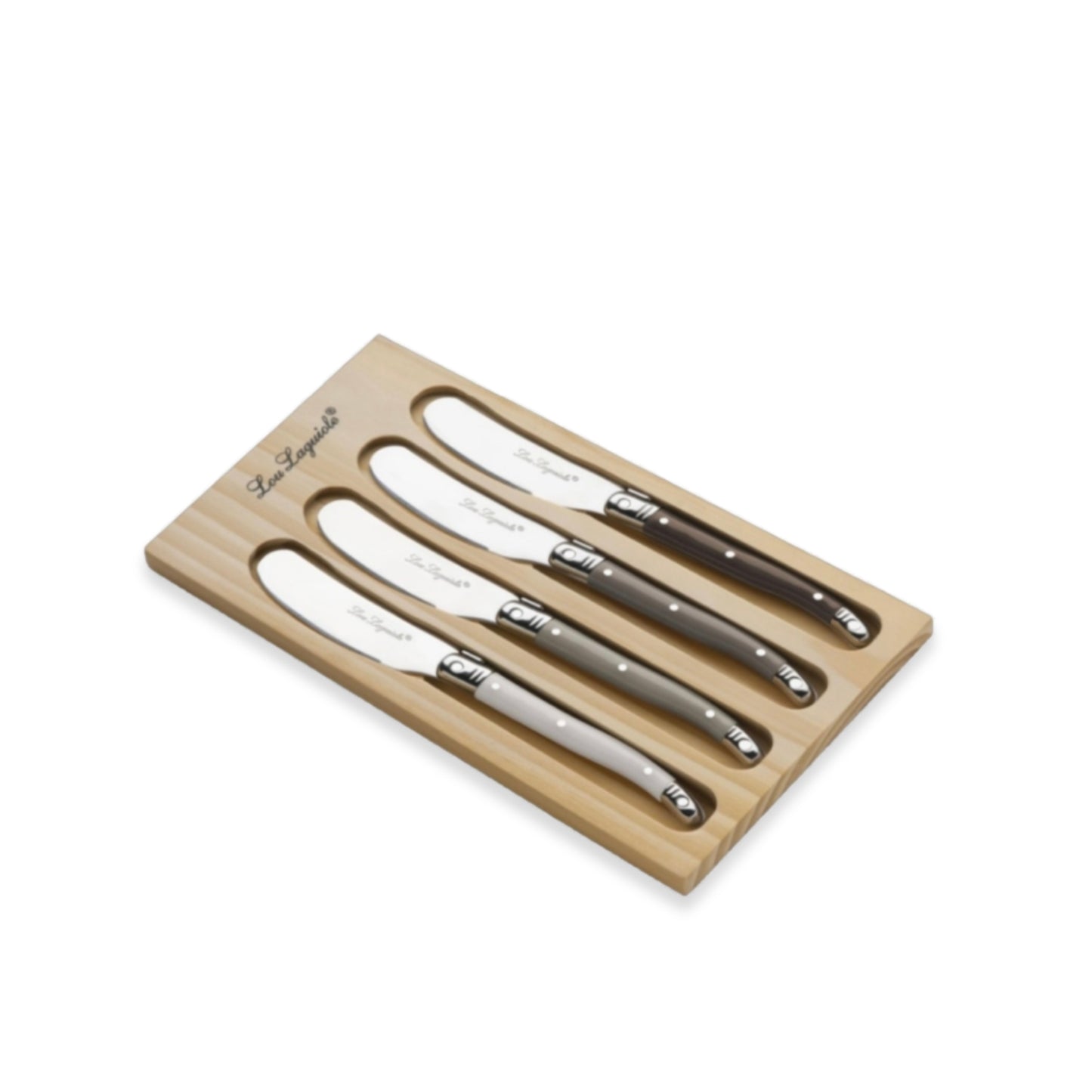 Couzon Mixed Traditional Butter Spreaders (Set of Four)