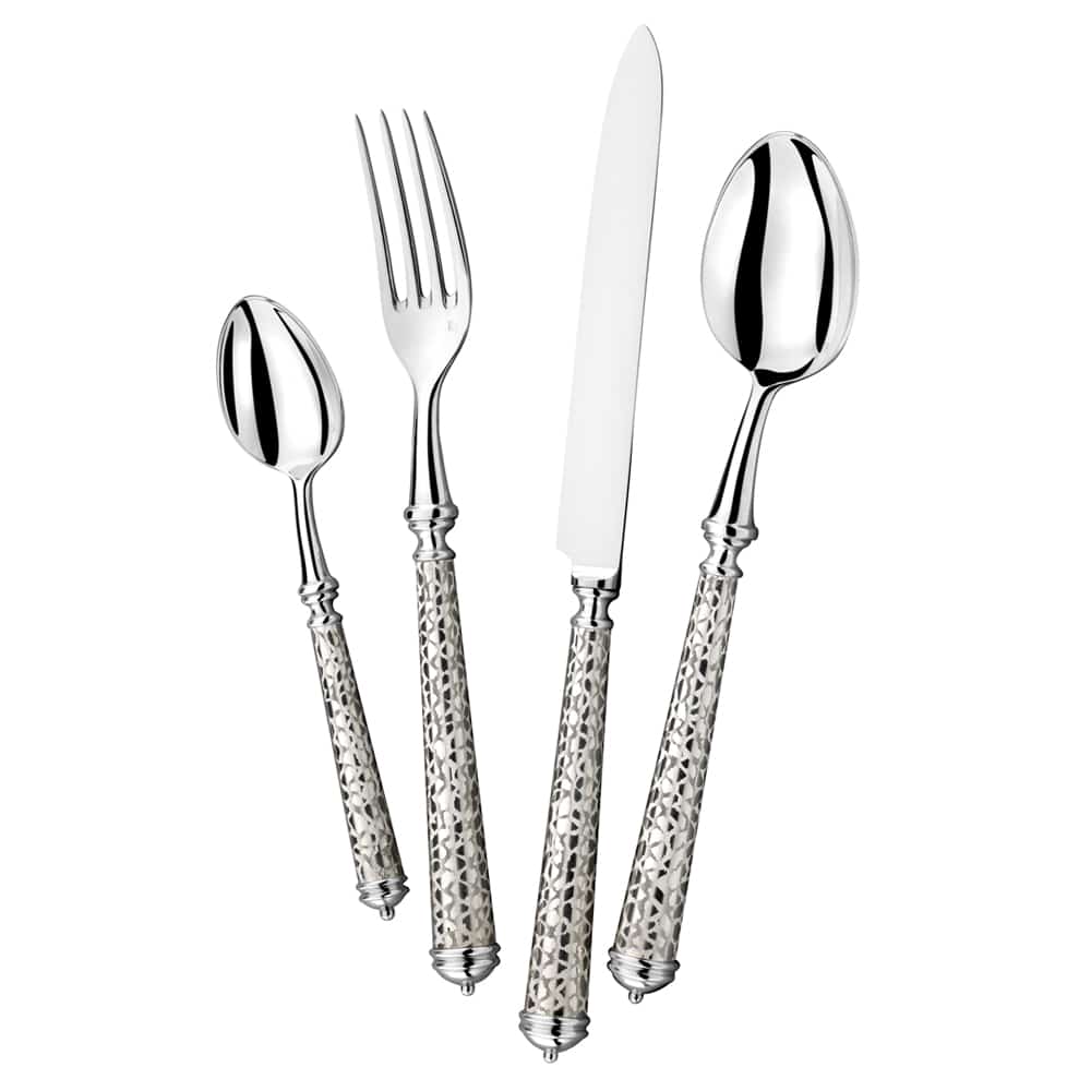 Alain Saint-Joanis Girafe Silverplate Flatware Collection