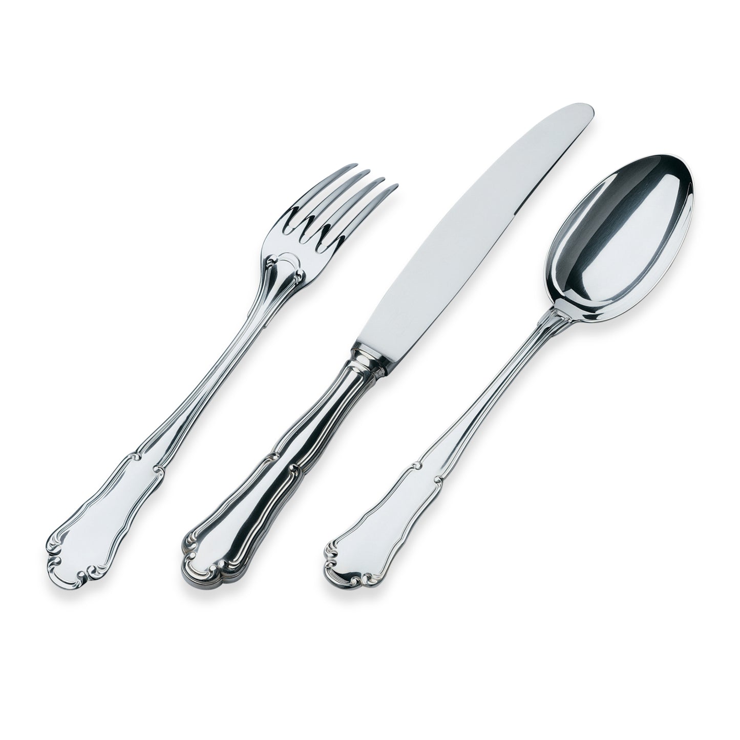 Greggio Barocco Silverplate Flatware Collection