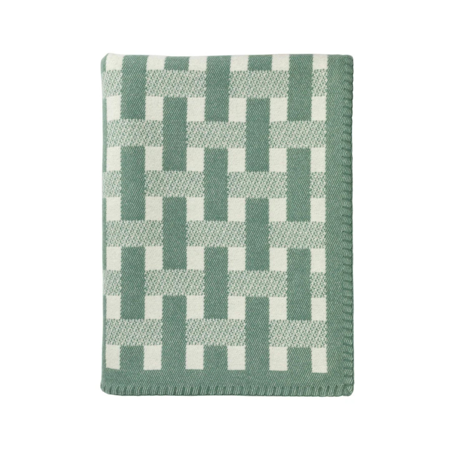 Johnstons Merino and Cashmere Basket Weave Sofa Throw