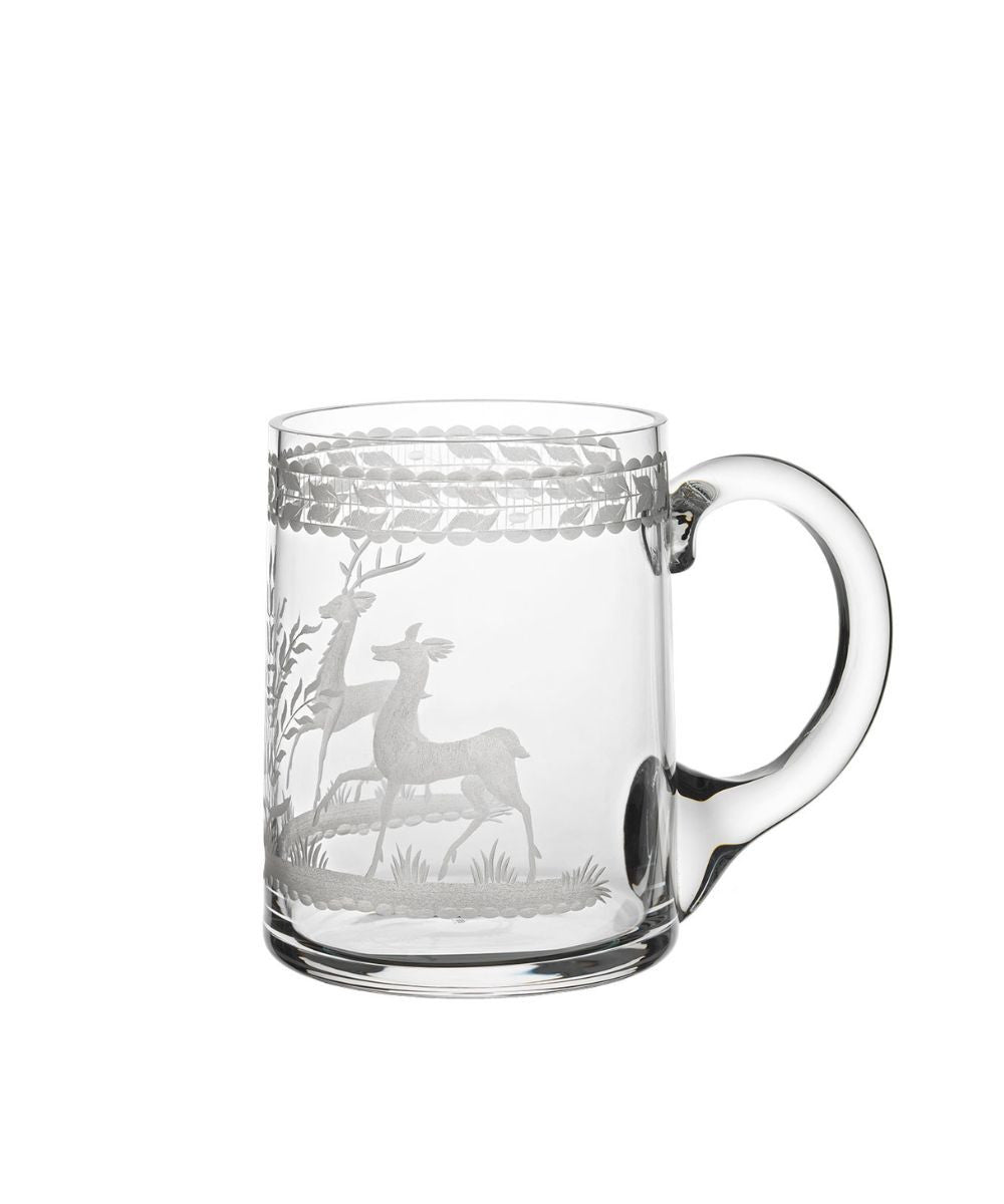 Lobmeyr Small Beer Mug - Tyrolian Deer (TS233)