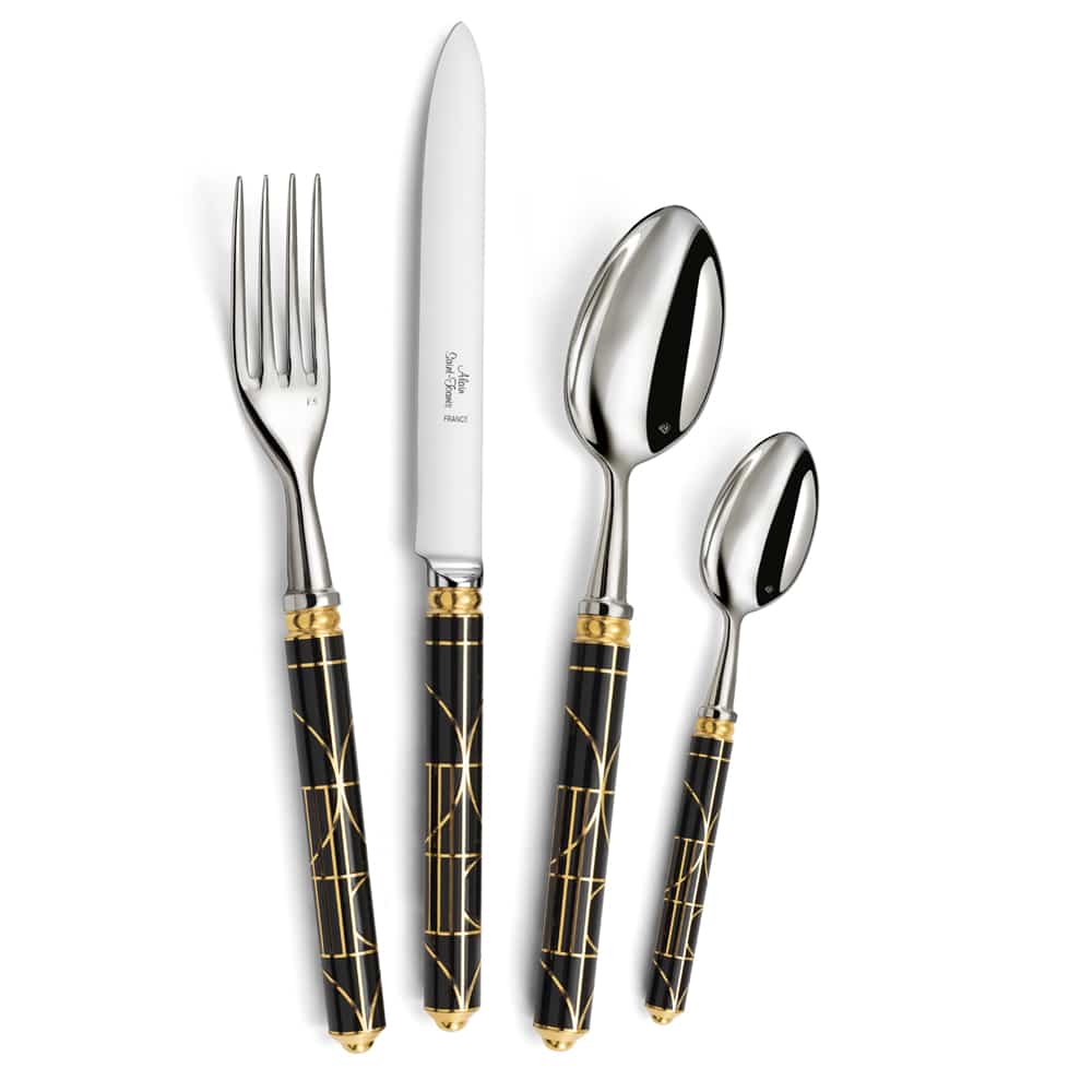 Alain Saint-Joanis Lugano Silverplate Flatware Collection