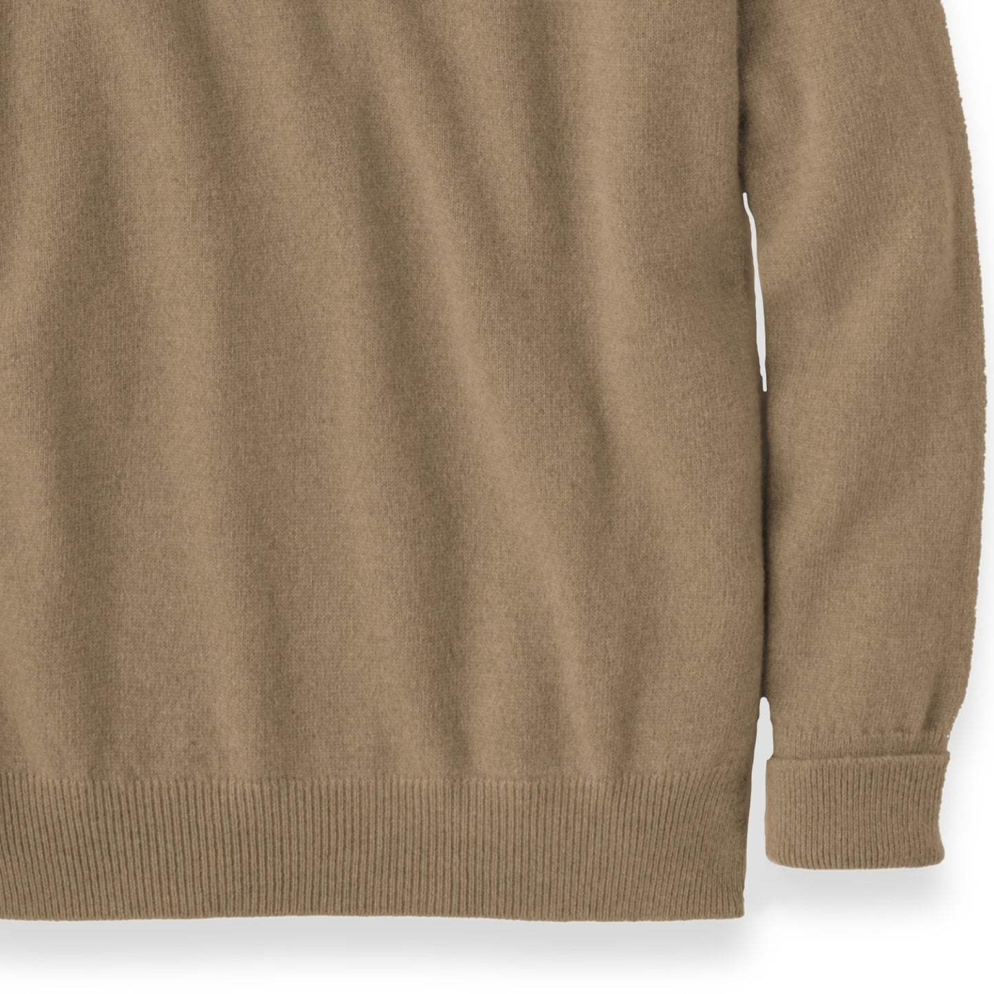 Men's Cashmere Crew Neck Sweater With Saddle Shoulder in Savannah | The Lanam Shop