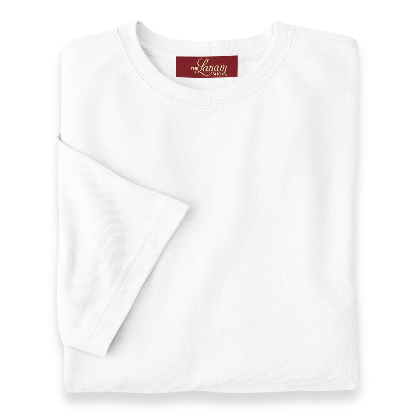 Men's Pima Cotton Crew Neck T-Shirt | White