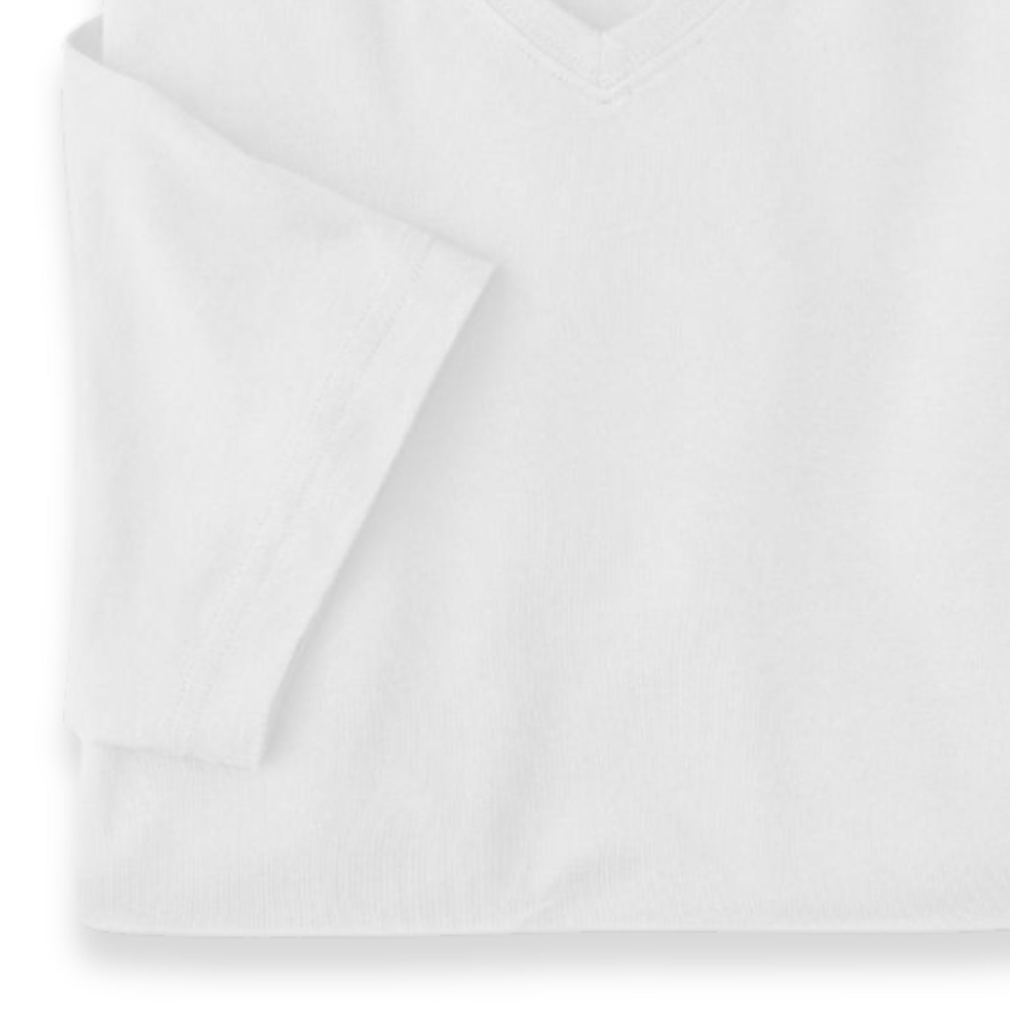 Men's Pima Cotton V-Neck T-Shirt | White