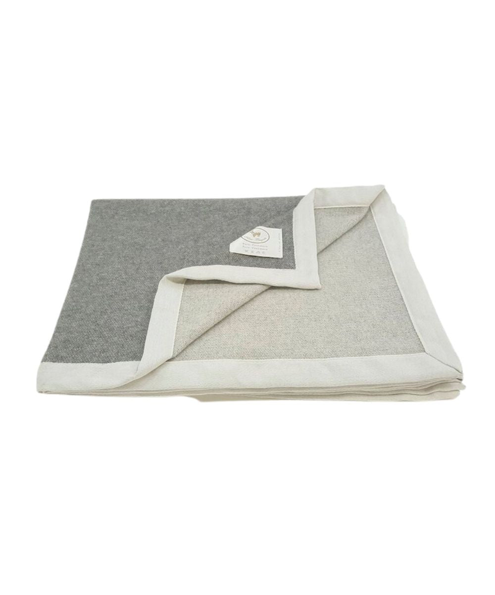 Reversible Cashmere Bed Blanket