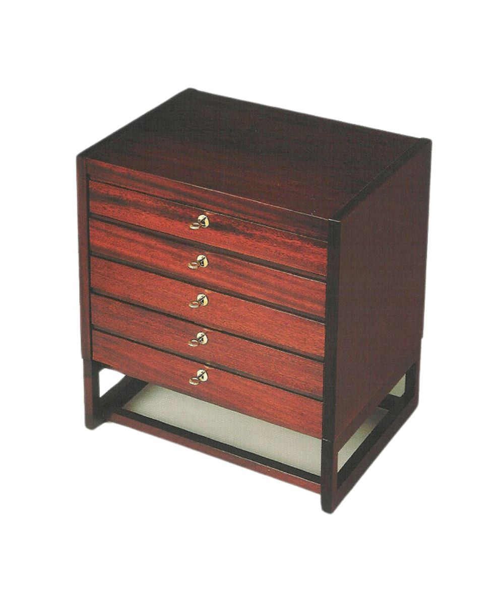 Robbe & Berking Mahogany Storage Chest