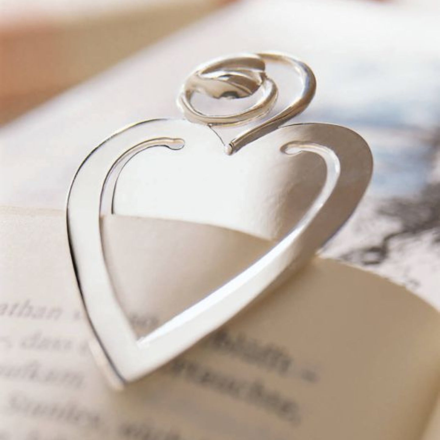 Robbe & Berking Heart Sterling Silver Bookmark