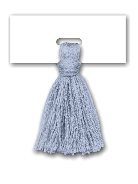 Johnstons of Elgin Women's Cashmere Classic V-Neck Sweater in Powder Blue