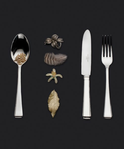 Sonja Quandt Deco Style Cutlery Collection in Silveprlate