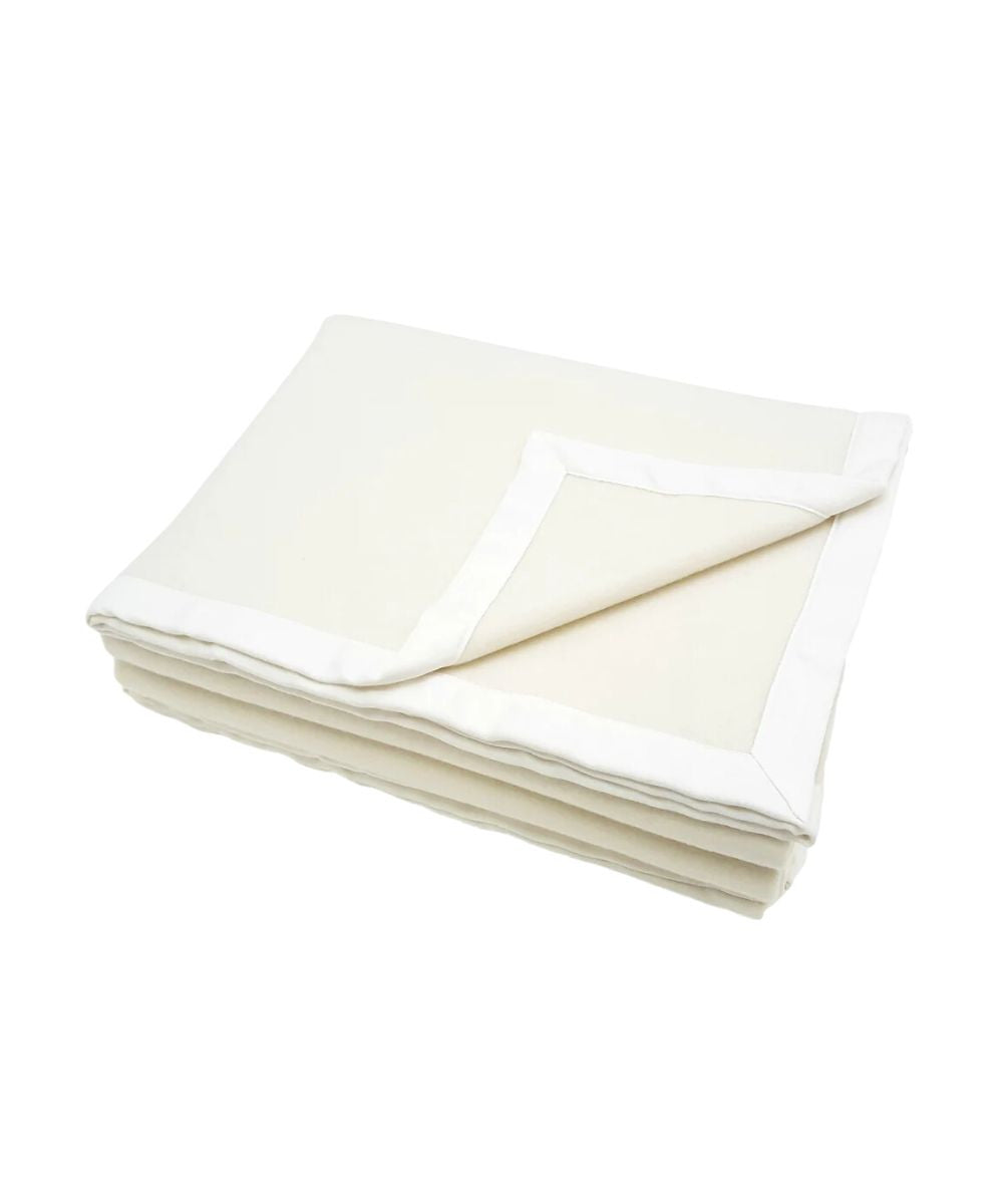 Solid Cashmere Bed Blanket