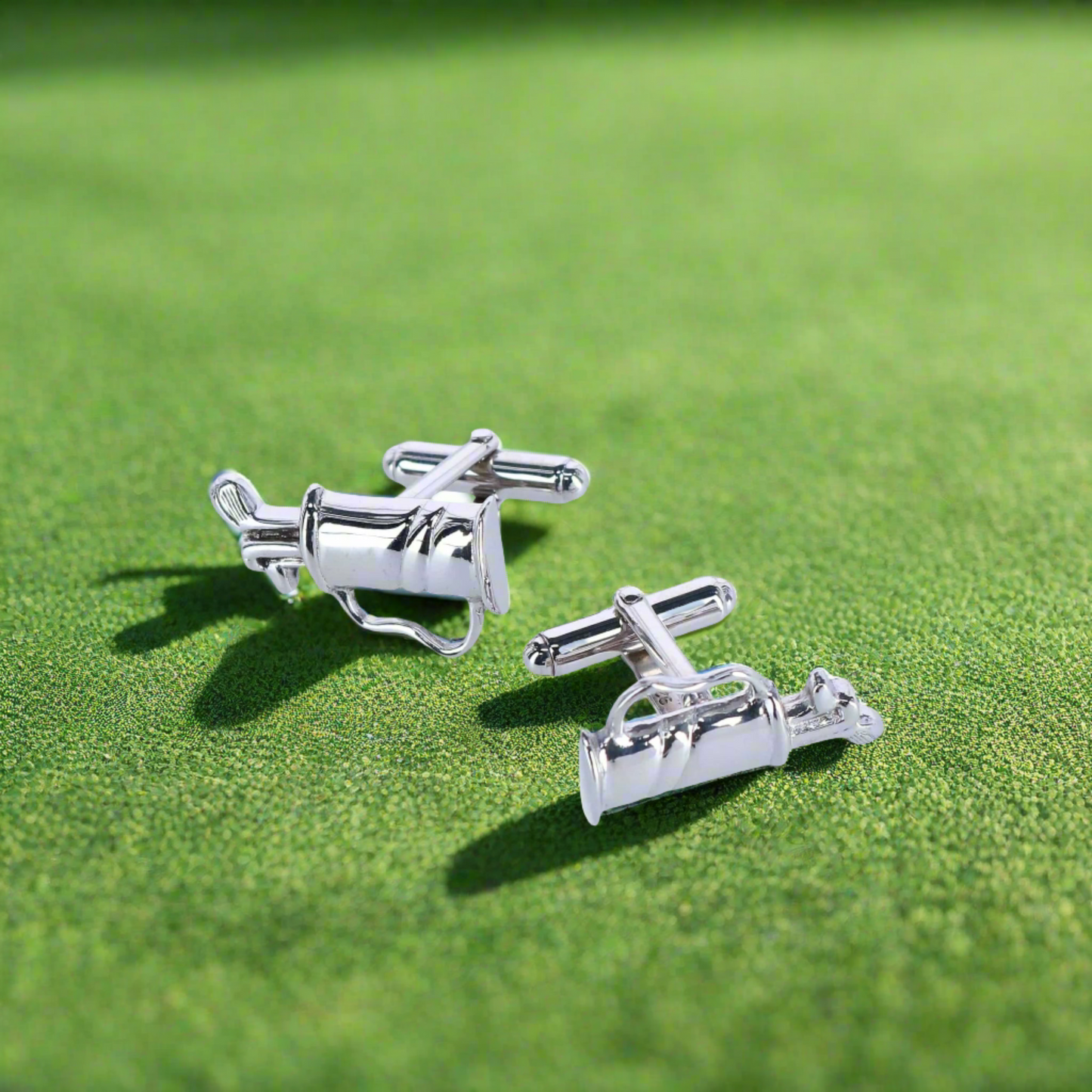Sterling Silver Golf Club Cufflinks