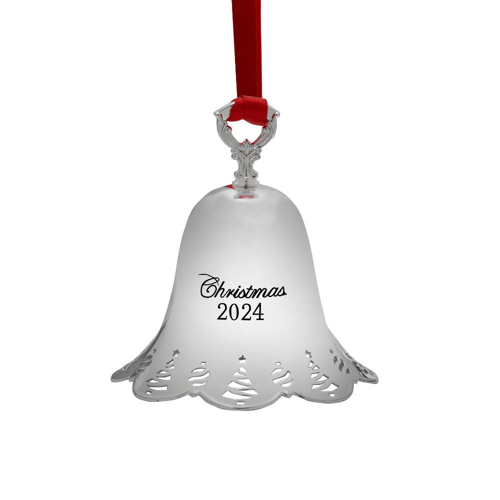 Towle 2024 Silverplate Pierced Bell Ornament - 45th Edition (Pierced Trees & Ornaments)