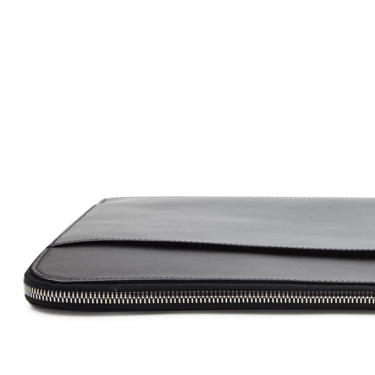 Launer Document Case, Black/Purple