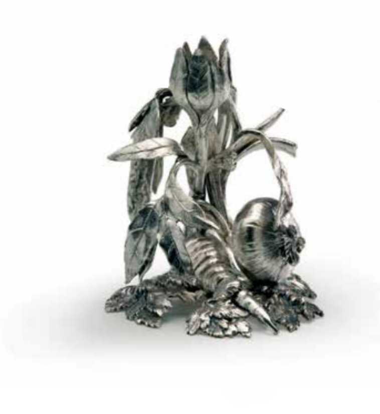 "Fresh From the Kitchen Garden" Candlestick