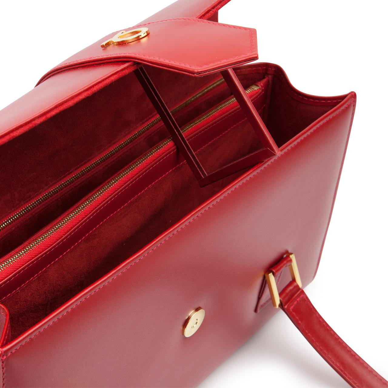 Aida Handbag, Guard Red/Red