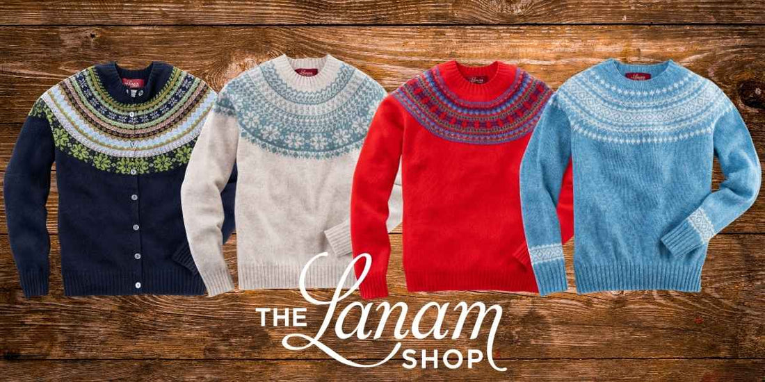 Women’s Fair Isle Sweaters — Scottish Knitwear Collection | The Lanam Shop