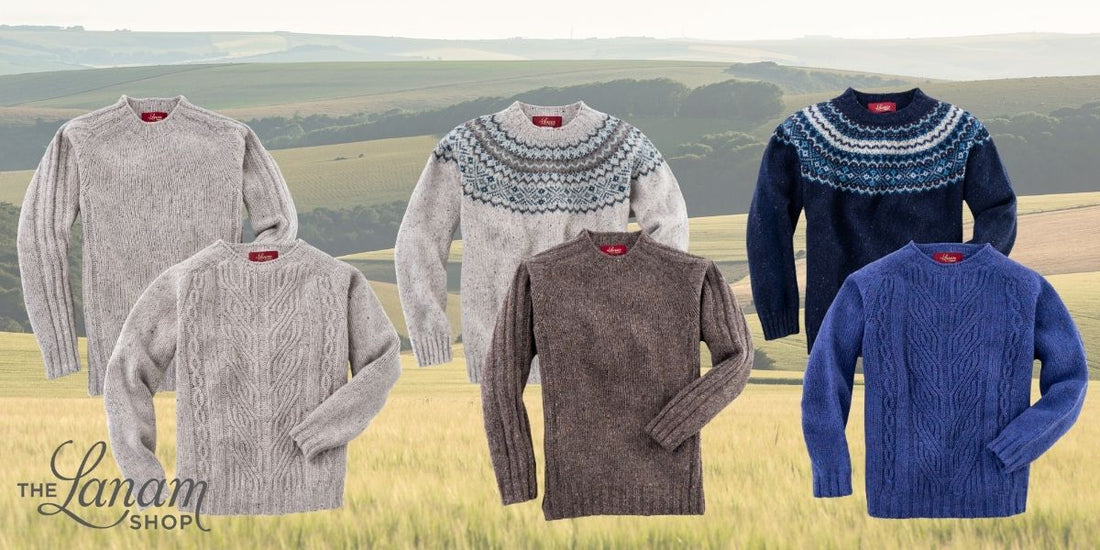 Introducing Our Donegal Lambswool Sweaters Made in Scotland