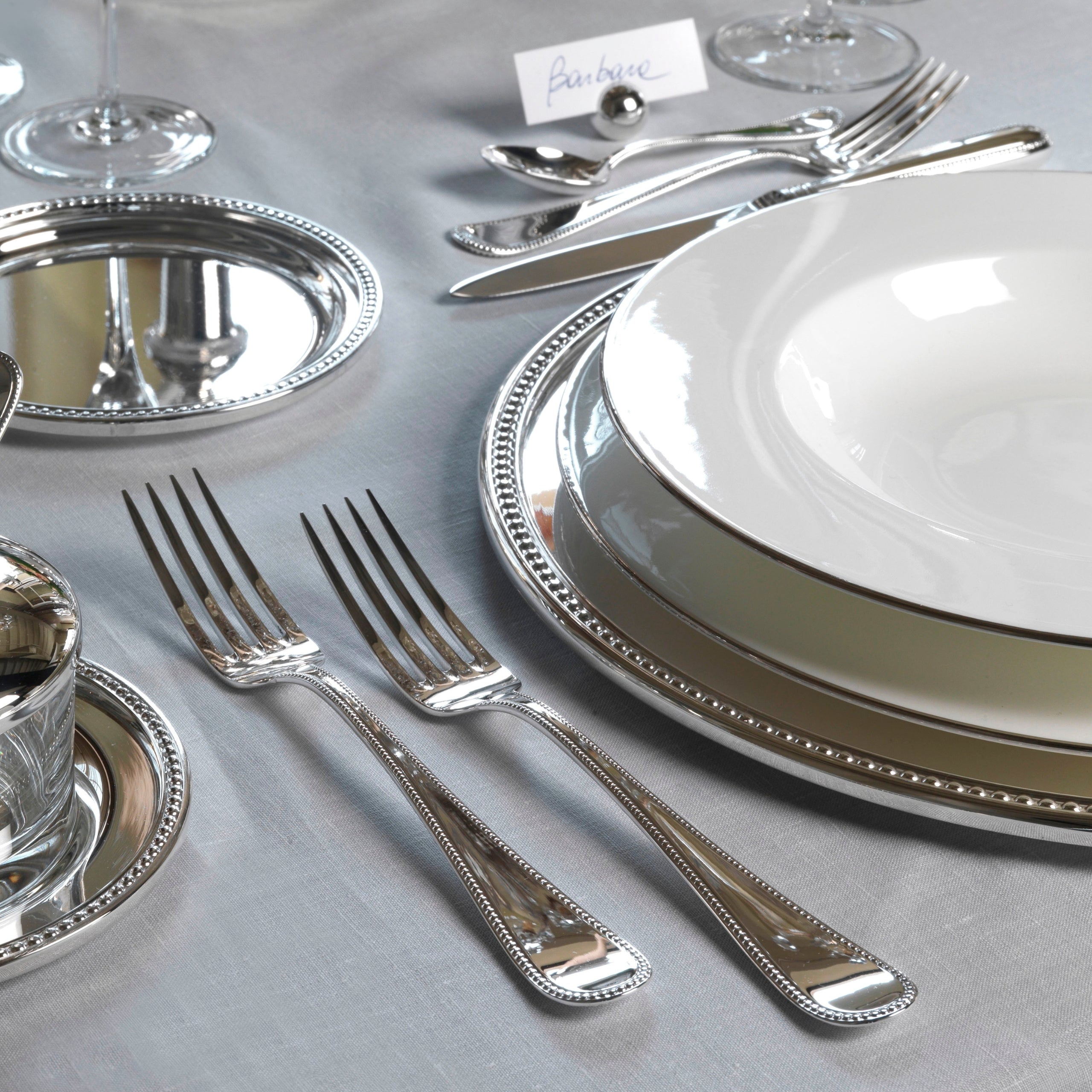 GREGGIO HD ITALY製 銀食器 テーブルナイフ アンティーク Greggio Sterling Silver Flatware – The Lanam Shop