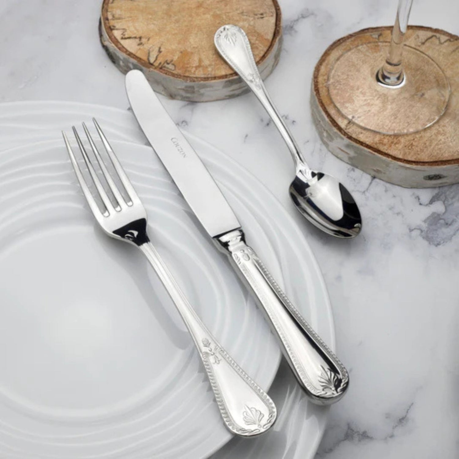 Couzon Silverplate Flatware Made in France