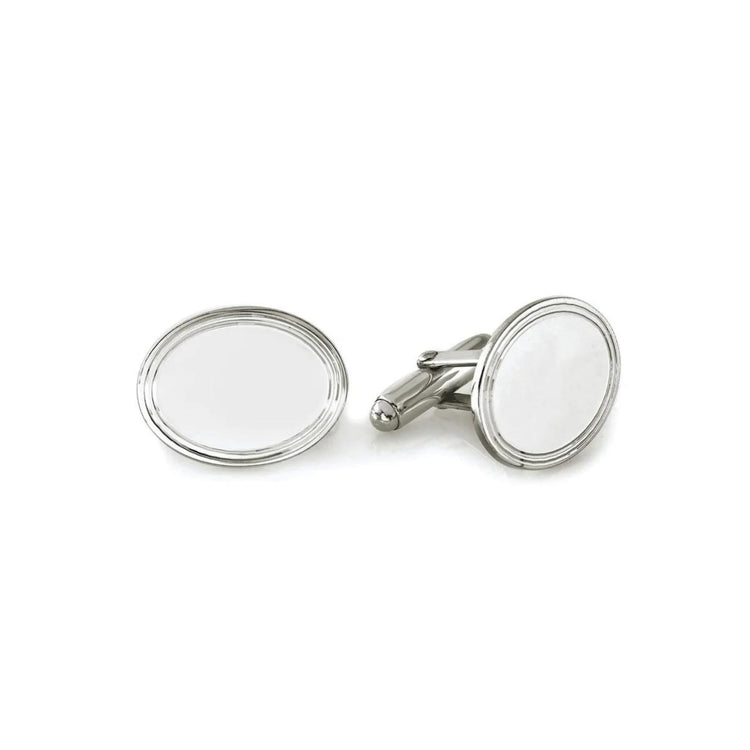 Men's Sterling Silver Custom Cufflinks - The Lanam Shop