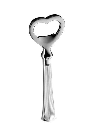 Avenue Bottle Opener in Silverplate