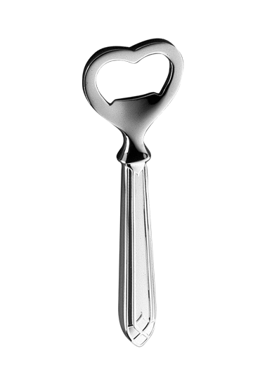 Arcade Bottle Opener in Silverplate