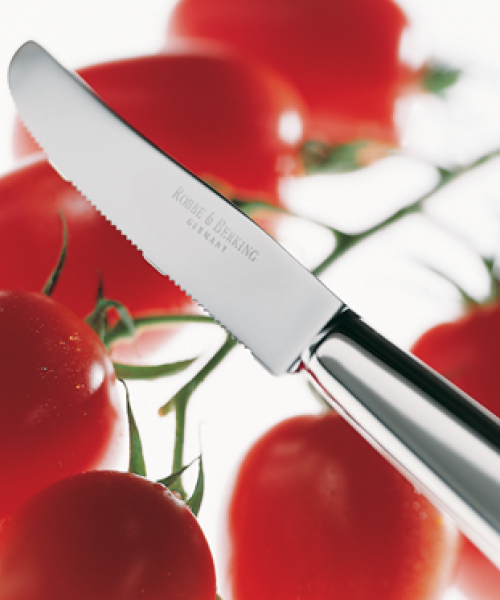 Tomato Knife in Sterling