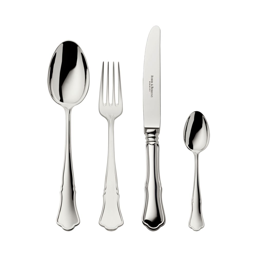 Old Chippendale (Alt-Chippendale) Sterling Silver Flatware Collection