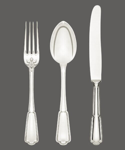 Jarosinski & Vaugoin Sterling Silver Flatware Pattern No. 025