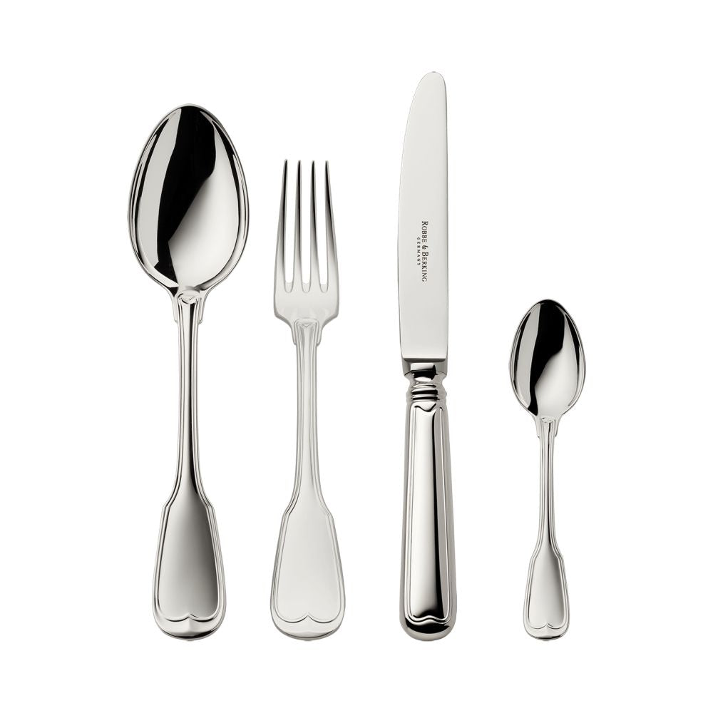 Old Thread (Alt-Faden) Sterling Silver Flatware Collection