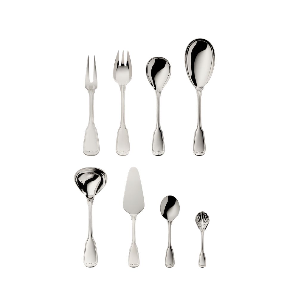 Old Thread (Alt-Faden) Sterling Silver Flatware Collection