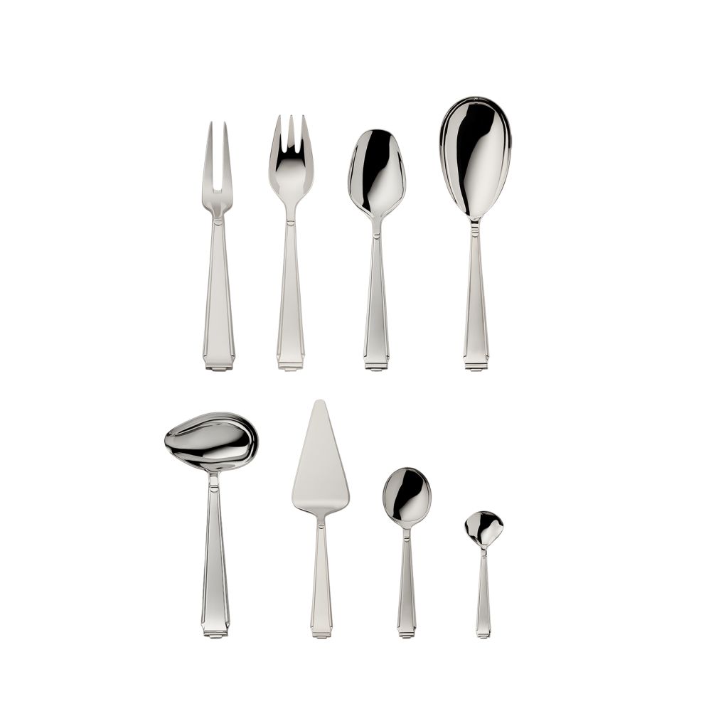 Art Deco Sterling Silver Flatware Collection